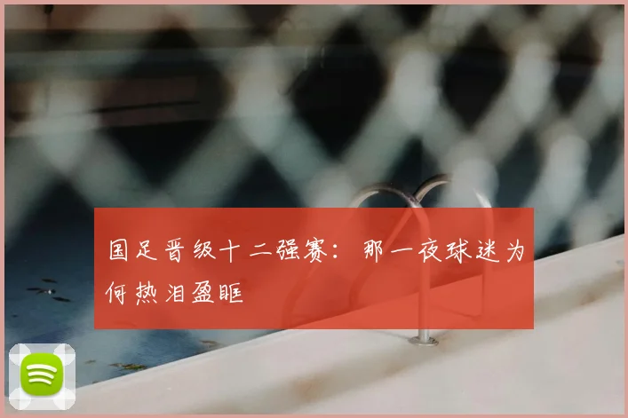 国足晋级十二强赛:那一夜球迷为何热泪盈眶